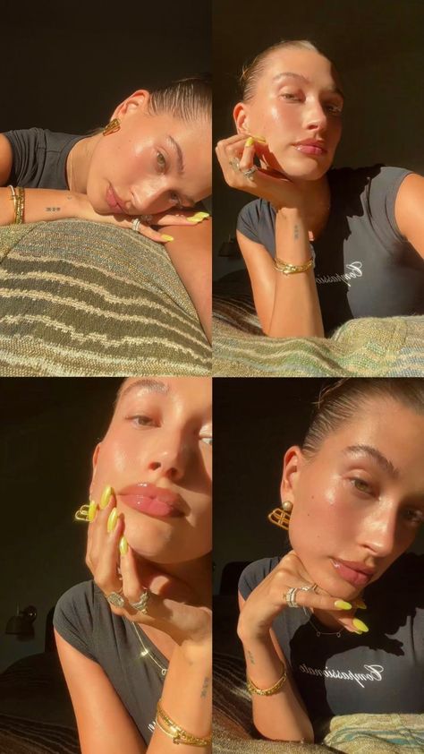 Hailey Bieber Skin, Clear Skin Aesthetic, Hayley Bieber, Skin Aesthetic, Model Aesthetic, Skin Glow, Glowy Skin, Hailey Baldwin, Hailey Bieber