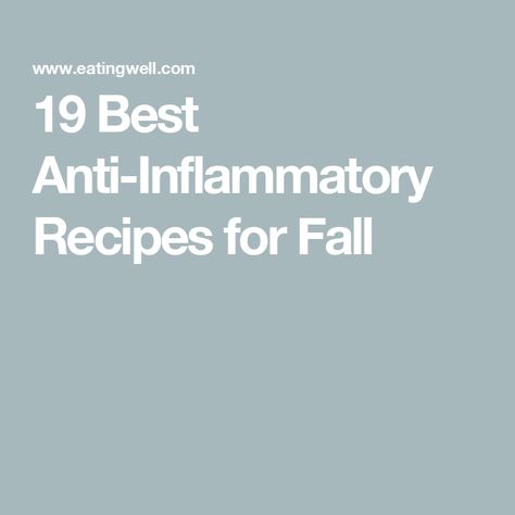 19 Best Anti-Inflammatory Recipes for Fall Chickpea Salads, Easy Breakfast Brunch, Sweet Potato Salad, Inflammatory Recipes, Recipes For Fall, Dessert Smoothie, Lunch Appetizers, Digestive Issues, Health Blogger