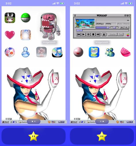 Computer Homescreen Layout, Ios 16 Y2k, Y2k Ios Layout, Y2k Ios 16, Y2k Phone Layout, Y2k Iphone Layout, Y2k Phone Theme, Y2k Ios, Custom Widgets