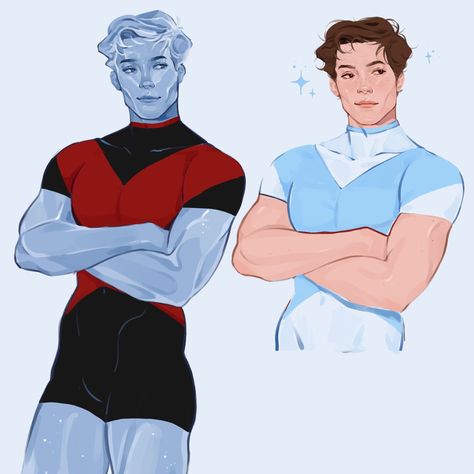 Iceman Xmen, X Men Evolution, Marvel Characters Art, Arte Dc Comics, Marvel Comics Art, Cute Couple Art, Marvel Vs, Superhero Art, Xmen