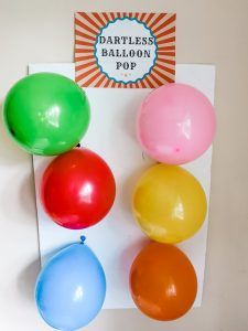 Balloon Carnival Game, Dartless Balloon Pop Game, At Home Carnival, Carnival Game Signs, Carnival Snacks, Balloon Pop Game, Carnival Day, Carnival Ticket, Diy Carnival Games