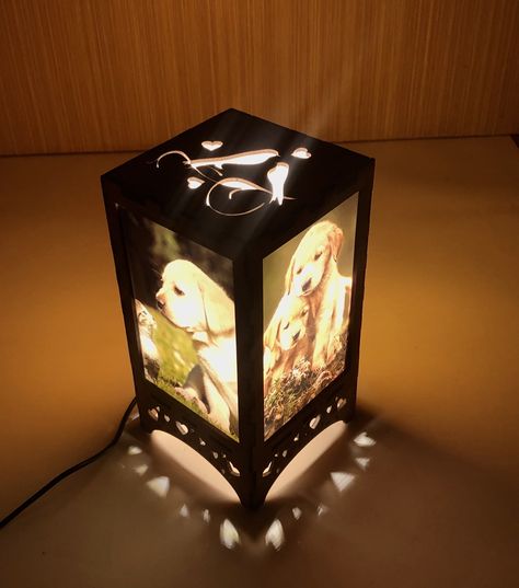 Photo Card Box, Grandparents Photo Frame, Photo Lantern, Center Peices, Memory Lantern, Box Photo Frame, Keepsake Ideas, Grandparent Photo, Memorial Lanterns