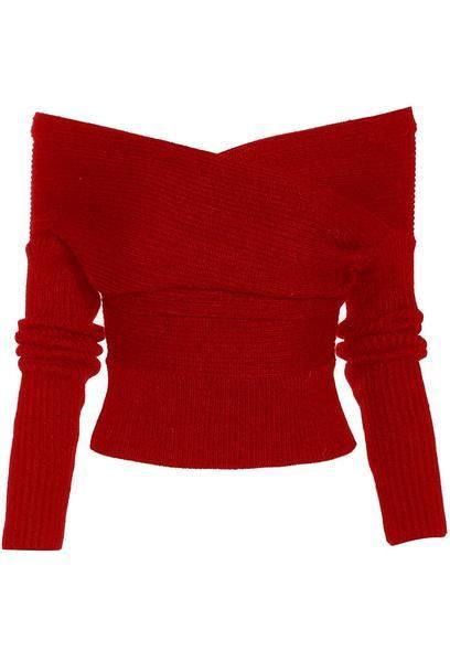 Raglan Sleeve Shirts, Cross Sweater, Cheap Womens Fashion, Red Knit Sweater, Slim Fit Sweater, Raglan Sweater, Evening Tops, Holiday Tops, Athleisure Outfits