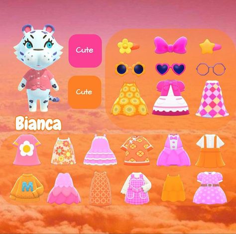 Billy Yard Guide Acnh, Bianca Animal Crossing, Acnh List, Villager Clothes, Acnh Characters, Acnh Yard, Acnh Villagers, Cozy Games, Animal Crossing Guide