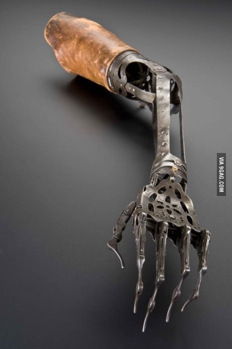 150 Year Old Victorian Prosthetic Hand.