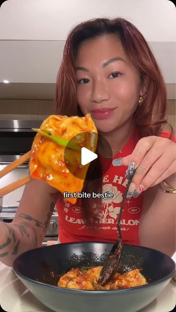 Cassie Yeung Recipes, Shrimp Wonton Recipes, Cassie Yeung, Easy Asian Dishes, Shrimp Wontons, Cj Eats, Asian Shrimp, Shrimp Wonton, Asian Dish