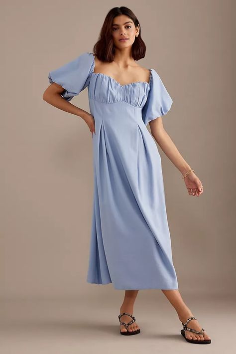 New! | Anthropologie UK Maternity Fashion Dresses, Anthropologie Uk, Midaxi Dress, Woman Suit Fashion, Cute Prom Dresses, Elegant Styles, Amy Rose, Wedding Guest Dresses, Wedding Celebration