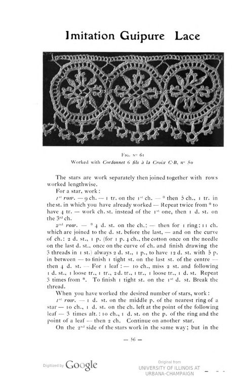 From 1910 How to make crochet lace. a practical method with 74 illustrations. Crochet Insertion Lace Pattern, Victorian Lace Square Crochet Pattern, Spring Vintage Crochet Lace, White Victorian Crochet Lace, Crochet Lace Doily Pattern Vintage Knit Crochet Pattern Shop, Crochet Lace Pattern, Classic Wardrobe, Crochet Borders, Irish Lace