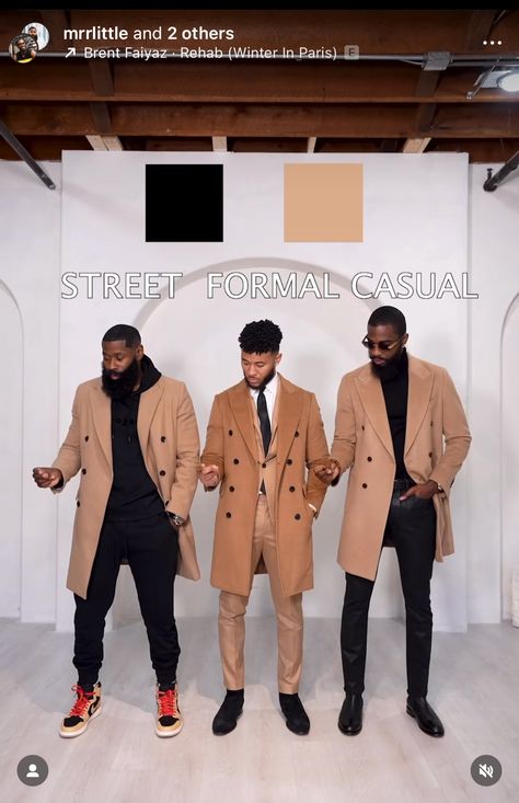 Brent Faiyaz Rehab, Street Formal, Black Men Casual Style, Dapper Gentleman Style, Stylish Men Wear, Black Men Fashion Urban, Brent Faiyaz, Smart Casual Menswear, Mens Business Casual Outfits