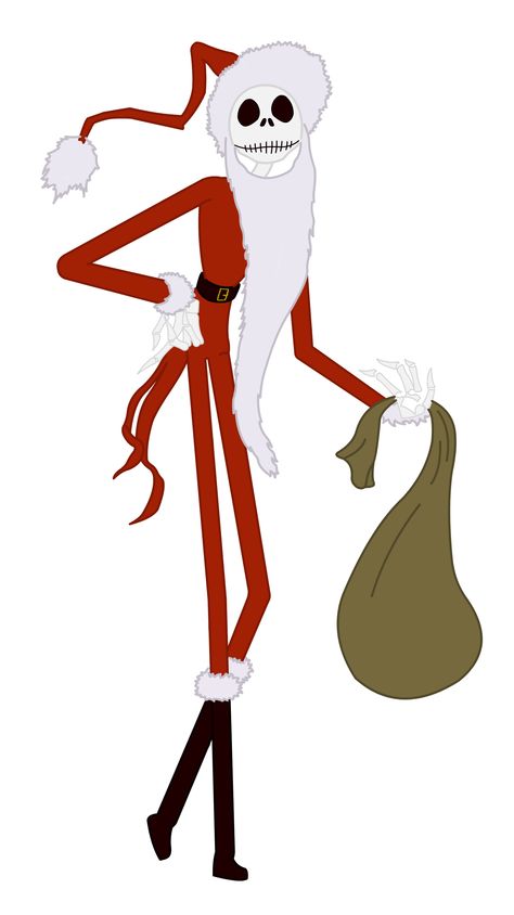 Jack Skellington - Nightmare Before Christmas Jack Skellington Santa Claus, Nightmare Before Christmas Santa, Jack The Skeleton, Santa Drawing, Jack Skellington Santa, Santa Claus Drawing, Jack Nightmare Before Christmas, Jack Skeleton, Coffee Png