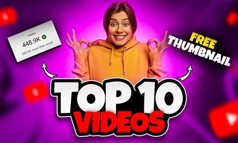 Best Youtube Thumbnail, Thumbnails Youtube Background, Youtube Video Thumbnail, Youtube Thumbnail Design, Yt Videos, Youtube Banner Backgrounds, Youtube Banner Design, Banner Design Inspiration, Link Youtube