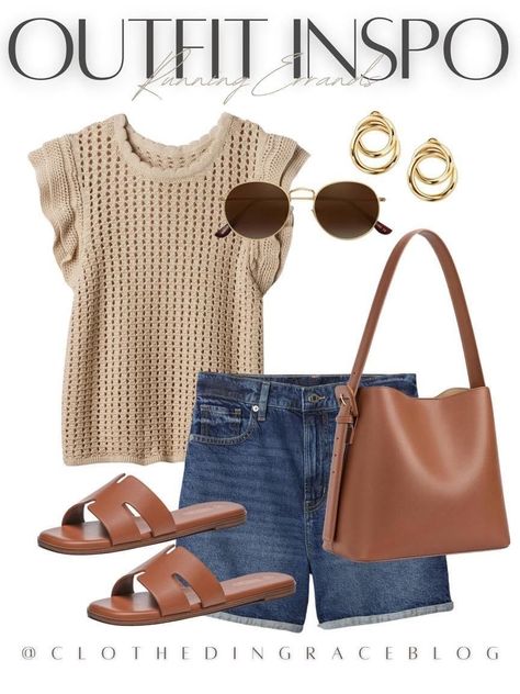 Summer Date Night Ideas, Womens Flat Sandals, Running Errands Outfit, Errands Outfit, Summer Date Night, Date Night Ideas, Effortlessly Chic Outfits, Cute Summer Outfits, Summer Fashion Outfits