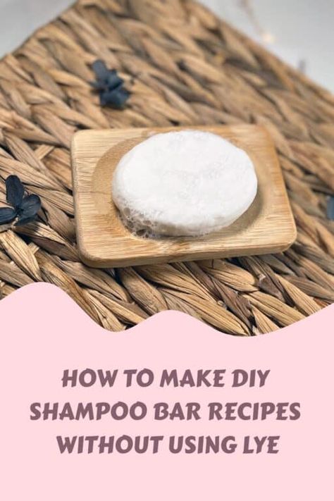 DIY-Shampoo-Bar-Pin Diy Shampoo Bars, Natural Shampoo Diy, Sulphate Free Shampoo, How To Make Shampoo, Diy Shampoo Bar, Homemade Shampoo Bar, Shampoo Bar Recipe, Skincare Recipes, Natural Shampoo Bar