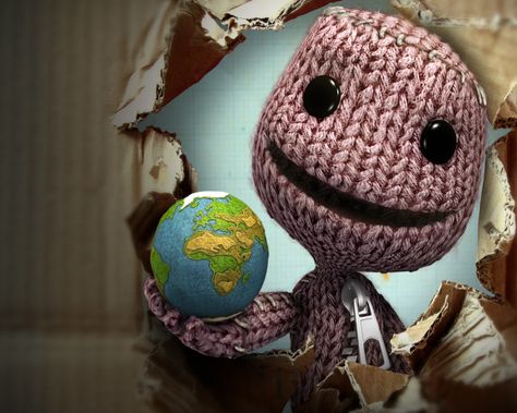 Sackboy Little Big Planet, 2013 Swag Era, Planets Wallpaper, Adorable Wallpapers, Planet Fitness Workout, Wallpaper Size, Big Adventure, Big Hero, Everyday Objects