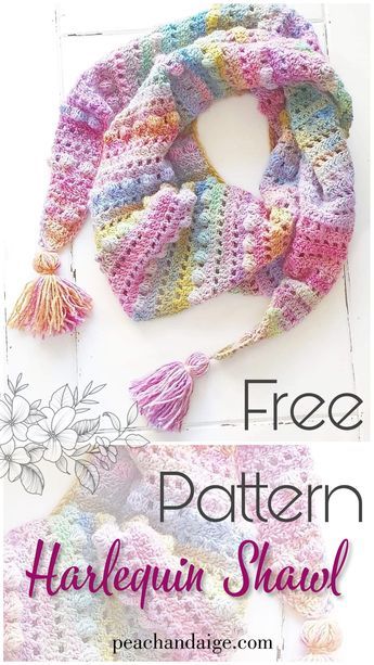 Small Shawl Crochet Pattern, One Skein Triangle Scarf Crochet, Crochet Hats And Scarf Free Pattern, Crochet Kids Shawl, Crochet Easy Shawl Pattern Free, Childs Crochet Scarf Pattern Free, Toddler Crochet Scarf, Crochet Girls Scarf Pattern Free, Crochets Scarf