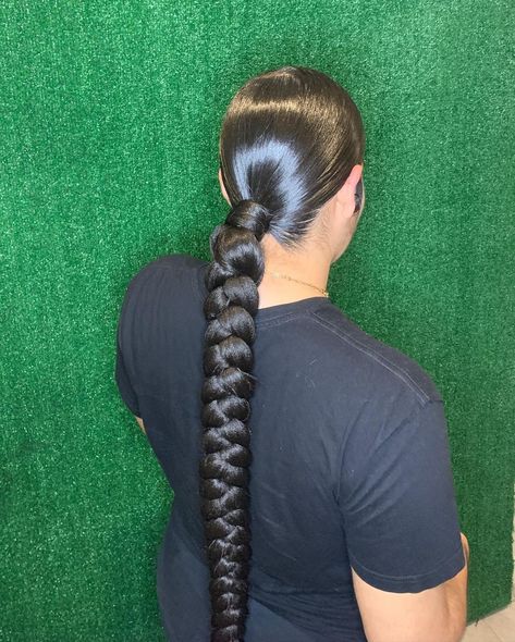 Braided To The Back, Ponytail Hairstyles With Weave, Goddess Braid Ponytail, Blonde Braiding Hair, Back Braids, Hairstyles With Weave, Straight Back Braids, Sleek Braided Ponytail, Cornrows Natural Hair