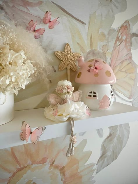 Fairy Bedroom Ideas For Kids, Fairy Room Ideas, Fairy Nursery Theme, Fairy Room Decor, Cozy Baby Room, Fairy Bedroom, Fairy Room, Fairy Nursery, Princess Nursery