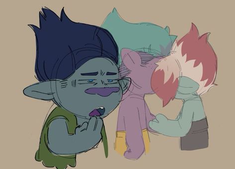 Creek Trolls, Trolls Fanart, Trollhunters Characters, Character Tropes, Poppy And Branch, Troll Party, Disney Animated Movies, Trolls Movie, Online Comics