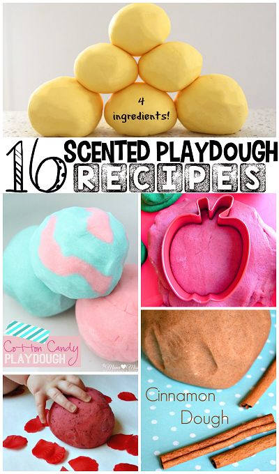 Fun Scented Playdough Recipes for Kids to Make! | CraftyMorning.com Recipes For Kids To Make, Scented Playdough, Crafty Morning, Playdough Activities, Playdough Recipe, Homemade Playdough, Messy Play, Kids Sensory, Recipes For Kids