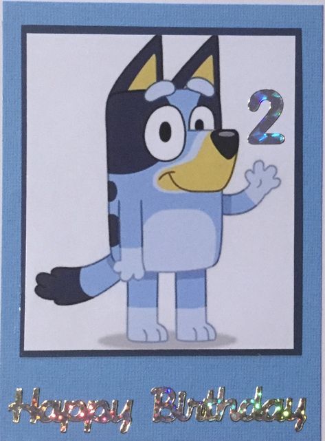 Bluey Birthday Card Diy, Bluey Birthday Cards Diy, Bluey Birthday Cards Handmade, Paw Patrol Birthday Cards Handmade, Bluey Birthday Card, Bluey Birthday Thank You Cards, Keepy Uppy Printable Bluey Free, Card Making Ideas For Beginners, Dory Birthday