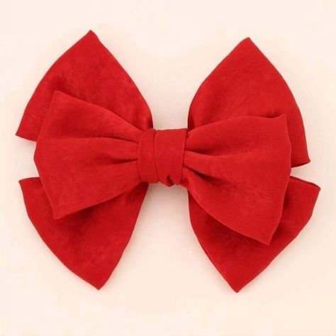 New! Red Hair Bow. Velvety Soft Bow Barrette. Approximately 6" Wide. Bundle To Get A Discount. *Reasonable* Offers Welcome. Bows In Hair, Pink Hair Dryer, Fancy Dinners, First Communion Veils, Glow Hair, Red Hair Bow, Purple Headbands, Headband Wrap, Bow Barrette