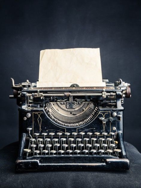 Vintage black typewrite with inserted pa... | Premium Photo #Freepik #photo #grunge #black #number #work Black Typewriter, Old Typewriter, Antique Tools, Paper Sheet, Vintage Typewriters, Photo Vintage, Typewriter, Premium Photo, Vintage Photos