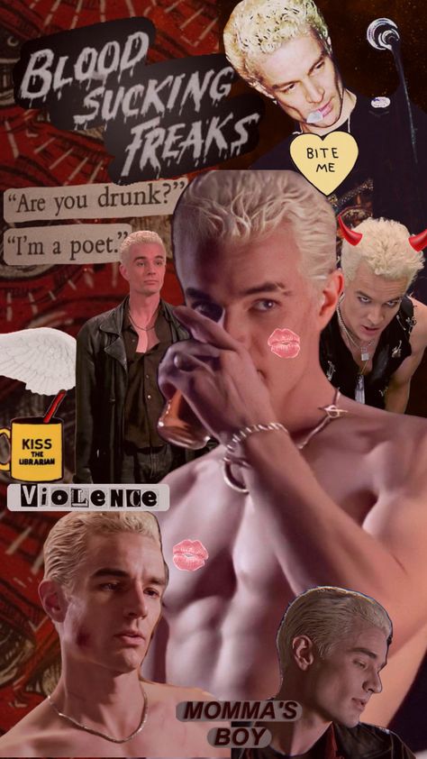 #buffythevampireslayer #btvs #spike #spikebtvs Spike From Buffy, Spike Btvs, Buffy The Vampire Slayer Funny, Shows Wallpaper, Btvs Spike, Buffy And Spike, Buffy Spike, Jeremy Sumpter, Buffy Style