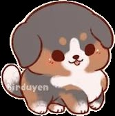 Drawing Cute Cartoon, Chibi Dog, Cute Dog Drawing, Cute Easy Doodles, Cute Kawaii Animals, Cute Doodles Drawings, Cute Kawaii Drawings, Cute Doodle Art, Cute Cartoon Drawings