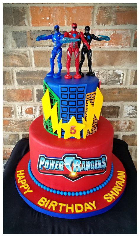 Power Ranger Birthday Cake, Power Rangers Cake, Power Rangers Cake Ideas, Power Rangers Birthday Party Ideas, Power Rangers Cakes For Boys, Power Rangers Cake Design, Power Ranger Sheet Cake, Power Rangers Birthday Party Ideas Cake, Power Ranger Cake Toppers