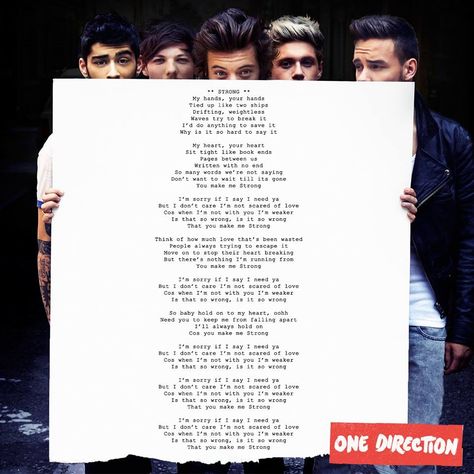 Midnight Memories is such an amazing album :) Strong One Direction, 1d Lyrics, 1d Songs, One Direction Music, Scared To Love, One Direction Facts, One Direction Lyrics, One Direction Songs, Direction Quotes