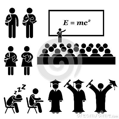 Download Student School College University Pictogram Royalty Free Stock Photography for free or as low as 0.43TL. New users enjoy 60% OFF. 20,330,002 high-resolution stock photos and vector illustrations. Image: 31440127 Caim E Abel, University Graduate, Photography Student, Stick Figure Drawing, Teacher School, E Mc2, Stick Figure, College University, University Student