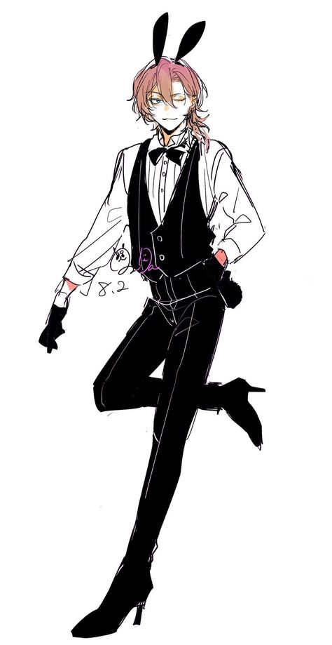 @/hasu_mf on twitter Chuuya Full Body Pic, Body Pic, Character Words, Chuuya Nakahara, Old Fashion Dresses, Cute N Country, L Love You, Bongou Stray Dogs, Most Favorite