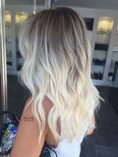 Blonde Balayage Bridal Hair, Sombre Blonde, Ash Blonde Hair Color, Baylage Hair, Ash Blonde Hair Colour, Summer Blonde, Ash Blonde Balayage, Ombre Hair Blonde, Real Human Hair Extensions