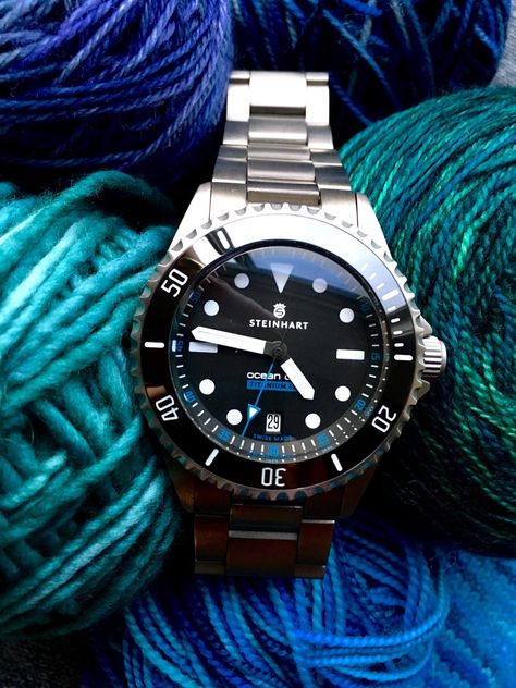 Steinhart Ocean One, Steinhart Watch, Gentleman Watch, Titanium Watches, Mens Fashion Blog, Beautiful Watches, Watch Brands, Style Ideas, Rolex Watches