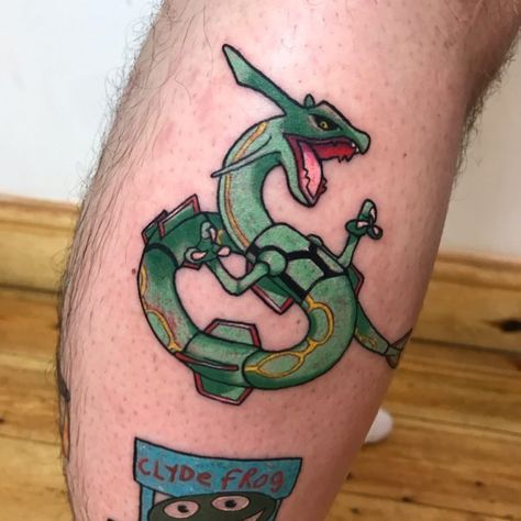 Rayquaza Tattoo, Tattoos