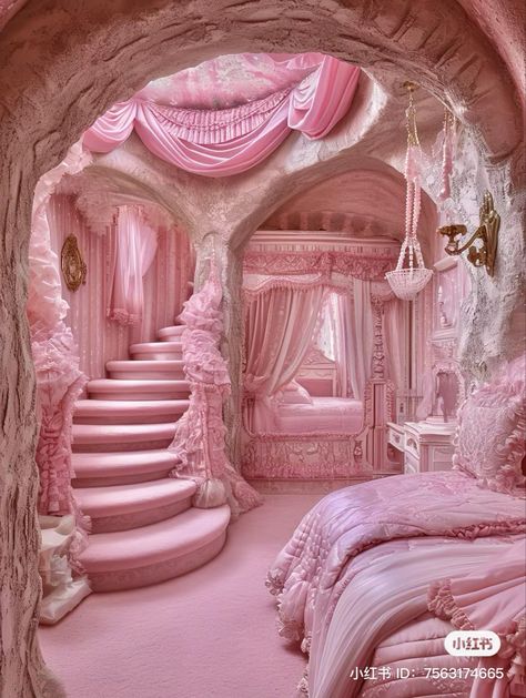 Dream Bedroom Inspiration, Pink Room Decor, Dream Apartment Decor, Cute Bedroom Decor, Dream House Rooms, Pretty Room, Dreamy Room, Dream Room Inspiration, Pink Bedroom