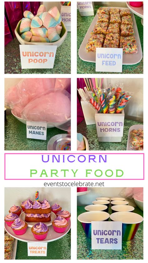 Just about every little girl goes through a unicorn phase. Give her a dream unicorn birthday party with these cute ideas! Unicorn Birthday Party Game Ideas, Unicorn Birthday Party Food Table, Unicorn Birthday Ideas Diy, Unicorn And Donuts Birthday Party, Unicorn Birthday Party On A Budget, Sparkle Unicorn Birthday Party, Unicorn Birthday Party For 1st Birthday, Unicorn 6 Birthday Party, Unicorn Party Treats Ideas