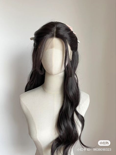 Korean Hairstyle Ideas, Hair Stages, Pretty Hair Cuts, Hair Style Korea, Hair Inspiration Long, Fesyen Rambut, Trendy Hairstyle, Hairstyles For Layered Hair, Ribbon Hairstyle