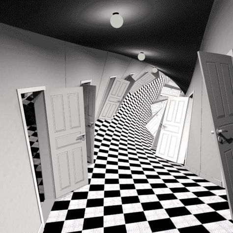 Image Illusion, Alice In Wonderland Aesthetic, German Expressionism, 3d Street Art, Dreamcore Weirdcore, Vintage Farmhouse Kitchen, Illusion Art, Op Art, Optical Illusions