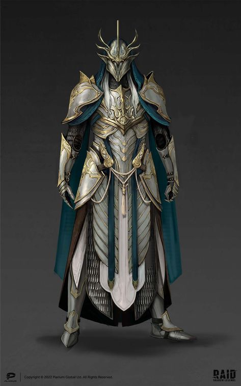 Elf Armor, Raid Shadow Legends, Dnd Elves, Elf Warrior, Elves Fantasy, Elf Art, High Elf, Dragon Knight, Knight Art