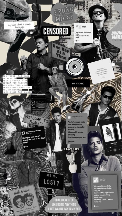 #brunomars Bruno Mars Iphone Wallpaper, Bruno Mars Homescreen, Bruno Mars Aesthetic Poster, Bruno Mars Posters For Room, Bruno Mars Collage, Bruno Mars Wallpaper, Vintage Bruno Mars Poster, Mars Wallpaper, Want You Back