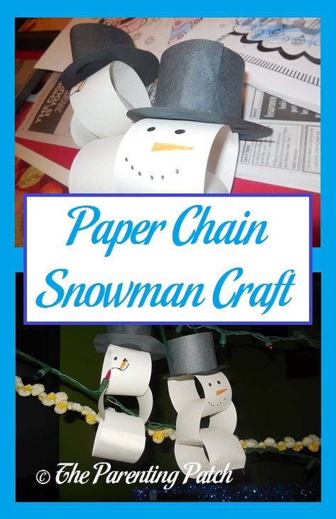 I love making seasonal crafts with my kiddos. Last year in preparation for Christmas and winter, my daughter and I made some simple but fun paper chain snowmen to hang around the house. Snowman Party, Frugal Christmas, Snowman Craft, Paper Chain, Holiday Classroom, Winter Activities For Kids, Handmade Christmas Crafts, Christmas And Winter, Paper Chains