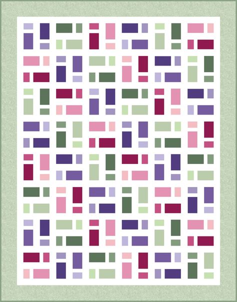 Matchstick Men Quilt Project Bundle - Garden Meadow | Connecting Threads Matchstick Quilting, Garden Meadow, Holiday Coasters, Connecting Threads, Man Quilt, Fabric Kit, Pixel Art Pattern, Pattern Library, Easy Quilts