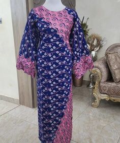 Exclusive And Best Boubou/Kaftan Styles For Women. Lace Boubou Styles For Women, Nice Long Dresses, Lace Caftan, Boubou Styles, Skirt And Blouse Styles, Boubou Styles For Women, Cotton Tops Designs, Kaftan Styles, African Print Dress Ankara