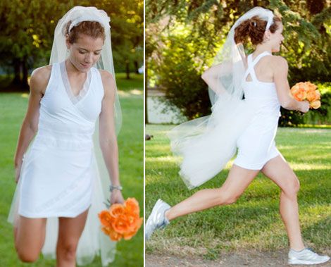 The Runaway Bride Dress. nearly $2,000.   I'll leave the dress and take the sneakers! :-) Bride Costume Halloween, Halloween Costumes You Can Make, Race Medals, Running Dress, Wedding Swag, Wedding Workout, Running Tights Women, Bride Costume, Running Clothes Women