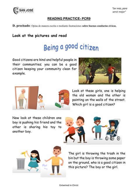 Being a good citizen exercise A Good Citizen Worksheets, Being A Good Citizen Worksheet, Good Citizenship Activities, Inculcation Approach, Community Worksheet, Being A Good Citizen, Respect Activities, Citizenship Activities, Homeschool Social Studies