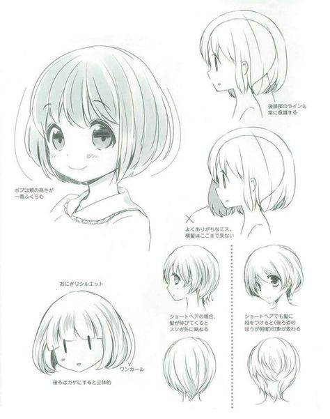 Pelo Anime, Manga Tutorial, Manga Hair, Draw Manga, Drawing Hair, Anime Tutorial, Manga Drawing Tutorials, 얼굴 그리기, Sailor Moon Manga