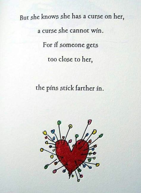 The pins sticks farther in... Tim Burton Poems, Tim Burton Quotes, Tim Burton Art, Tumblr Quotes, Pin Cushion, A Poem, Infp, Tim Burton, Beautiful Words