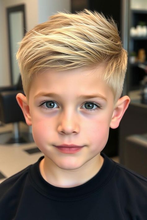 The Sleek Side Part,trendy haircut for young boys, Youthful Hairstyle for Tween Boys Boys Blonde Haircut, Medium Length Hairstyles For Boys, Boys Side Part Haircut, Boys Undercut, Haircuts For Kids, Youthful Hairstyles, Young Men Haircuts, Side Part Haircut, Boy Haircuts Short