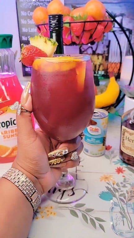 Let's have a drink 🍷 | TipsyTee's LLC | Chris Brown · Heat Hennessy Drinks, Fruity Cocktail Recipes, Mixed Drinks Alcohol, Fruity Cocktails, Blue Party, Chris Brown, Food Cravings, Mixed Drinks, Cocktail Recipes